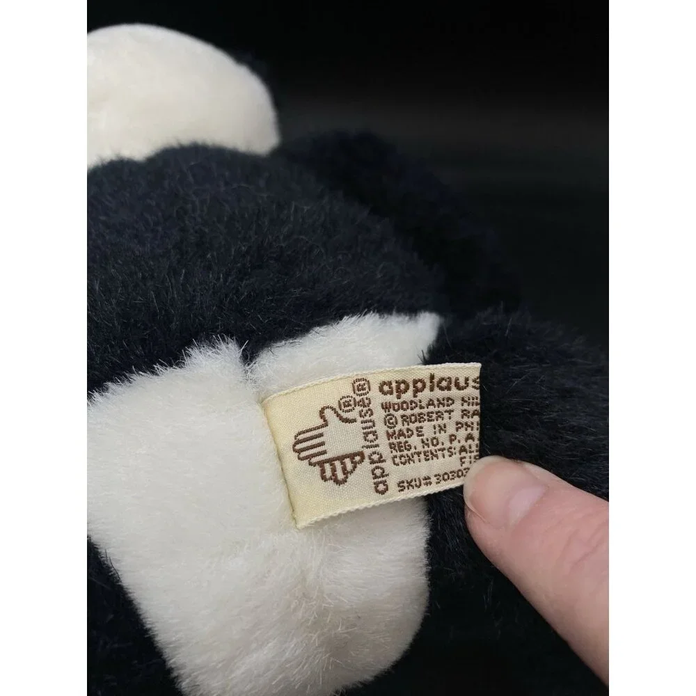 Robert Raikes Panda Bear Black And White Wood Face Feet Sean Mau
